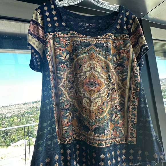 Lucky Brand Tops - Lucky Brand Women’s Boho Shirt- Size 1X